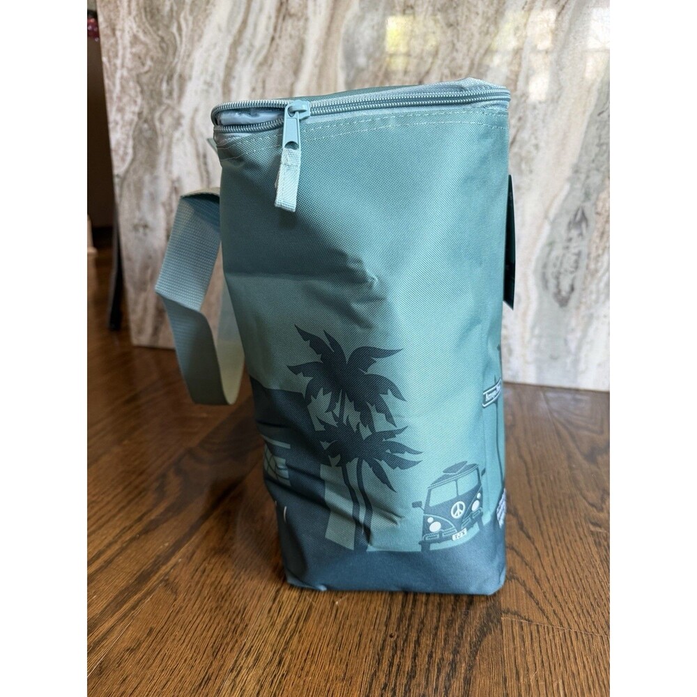 Trader Joe's Cooler Bag Teal Green Large Insulated NEW 8 gal Ships Quick - Picture 8 of 9